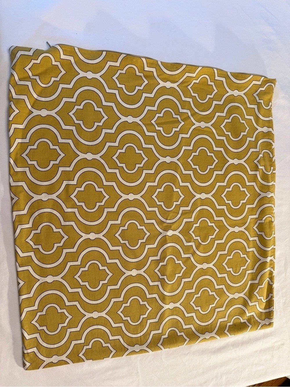 22x22” Custom Quatrefoil Accent Pillowcases